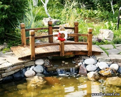 Как сделать декоративный садовый пруд